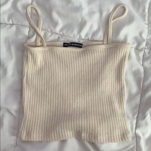 Brandy Ribbed Tank